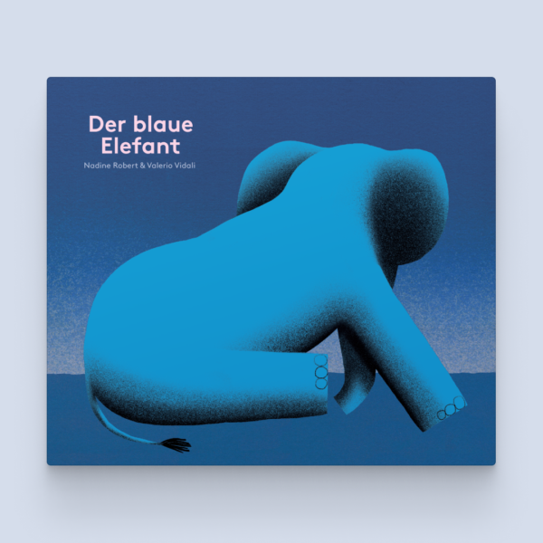Cover Buch: Robert & Vidali, "Der blaue Elefant"