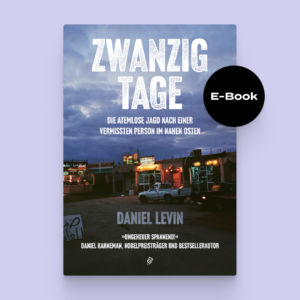 Cover Buch Daniel Levin, "Zwanzig Tage" (E-Book)